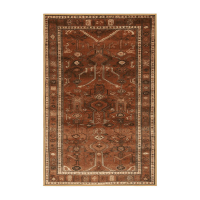Machine Washable Turkish Brown Area Rug