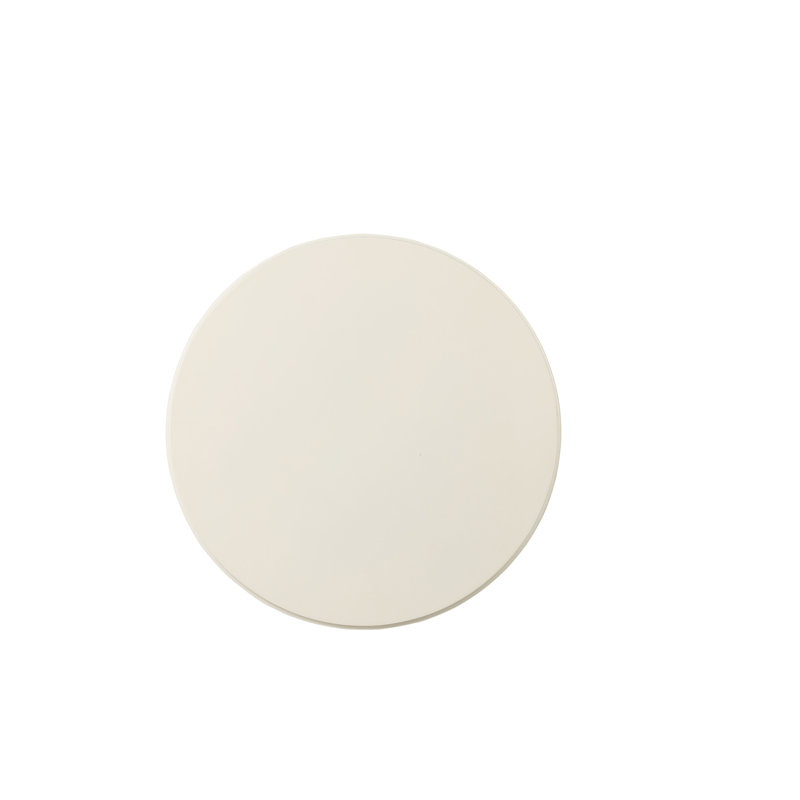 Paquet de 13 lb, table d'appoint ronde en bois blanc avec apparence élégante pour l'organisation du salon