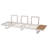 Outdoor Aluminum Patio Sofa with Cushions