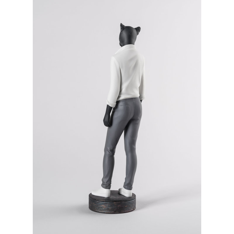 Panther Woman Figurine