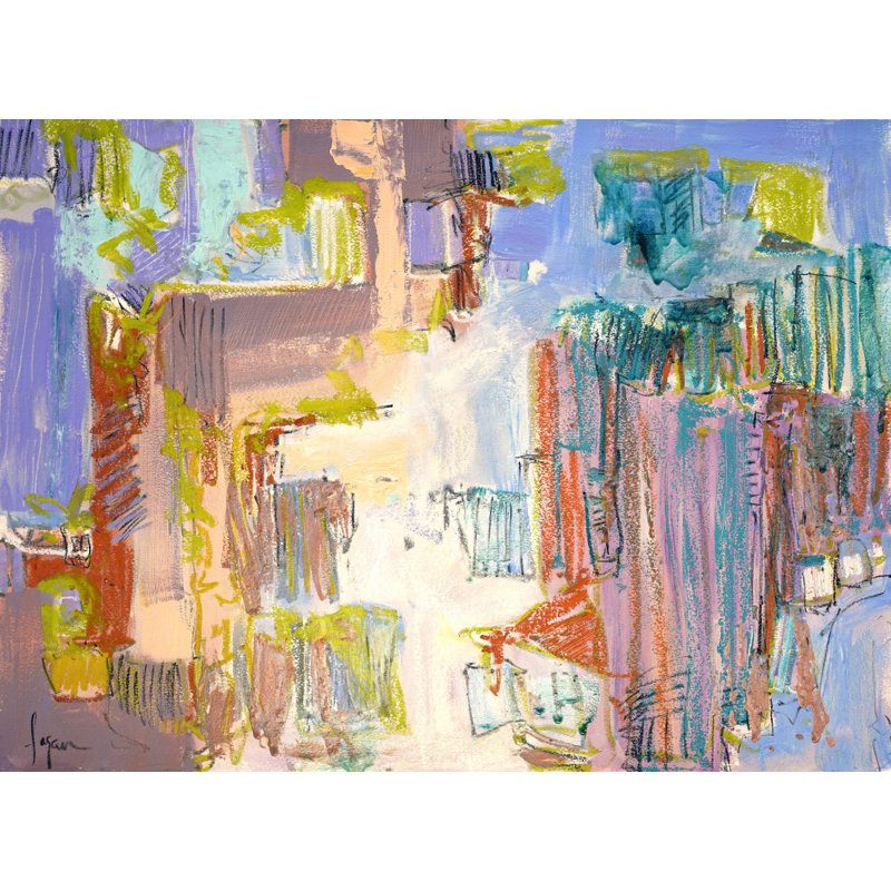 The Village, 50.8 cm H x 76.2 cm W