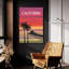 «California» par Omar Escalante, art mural en verre acrylique-1608718374
