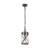 1-Light Modern Rustic Cylinder Kitchen Island Pendant Light