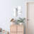 4  Small Adhesive Shaped Mirror Modern & Contemporary Frameless Set-40234286