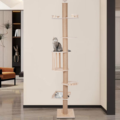 Dawnisha 5-Tier Ceiling Cat Tree Tower
