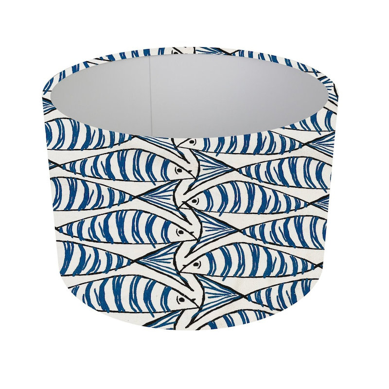 Cotton Drum Lamp Shade ( Screw On ), 18" H x 25" W x 25" D