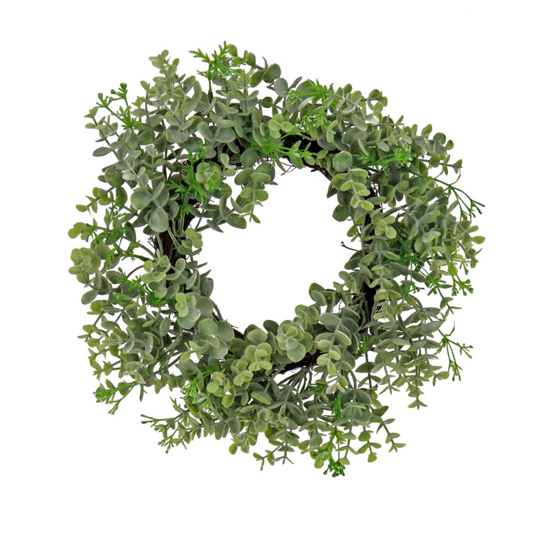 Couronne de table en eucalyptus de 14 po The Holiday Aisle®
