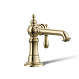 Artifacts® Single Hole Bathroom Faucet with Drain Assembly