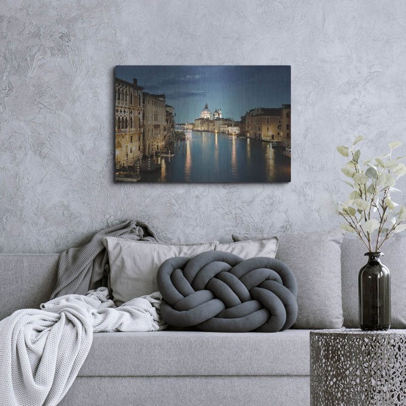 «Venice», art mural en métal, H 24 po x l 36 po