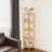 Corner Bookshelf, 5-Tier Corner Shelf, Modern Storage Corner Plant Stand, Suitable For Bedroom, Bathroom, Kitchen, Living Room-649166889
