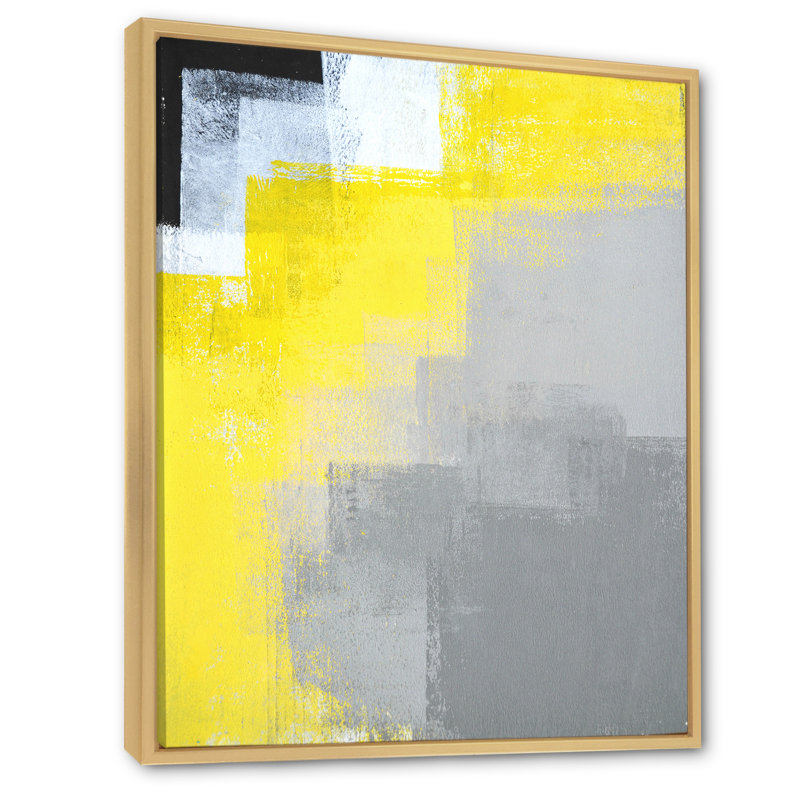 Abstrait, univers - peinture, H 32 po x l 16 po, Cadre naturel flottant