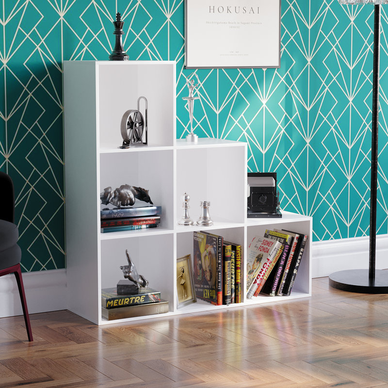 96.5cm H x 96.5cm W Bookcase, White