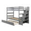 Lits superposés avec fonction de rangement pour lit gigogne et escalier-1206566794