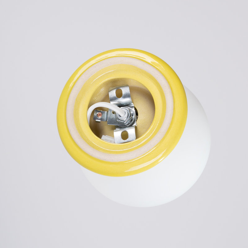 Wall lamp ZORI beige IP44, Yellow