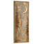 «Golden Moonlit Forest Landscape in Warm Earth Tones», reproduction d'art sur toile encadrée-1490038373-1490038368