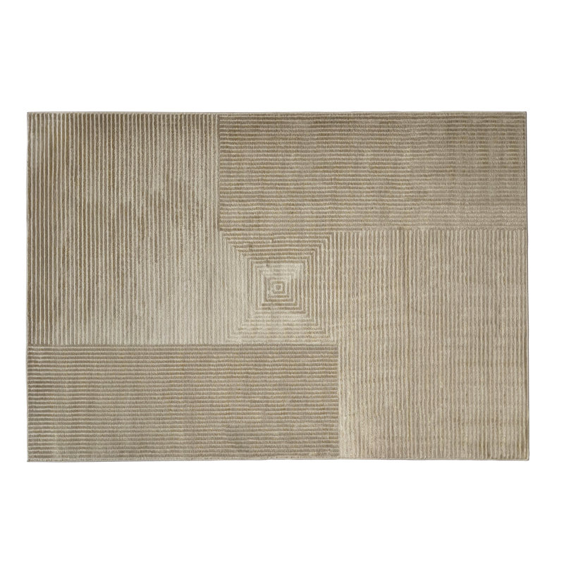 Avajane Rectangle Geometric Area Rug, Rectangle 200 x 290cm