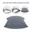 Microfiber Flatweave Pillowcase Case Pack-750538676