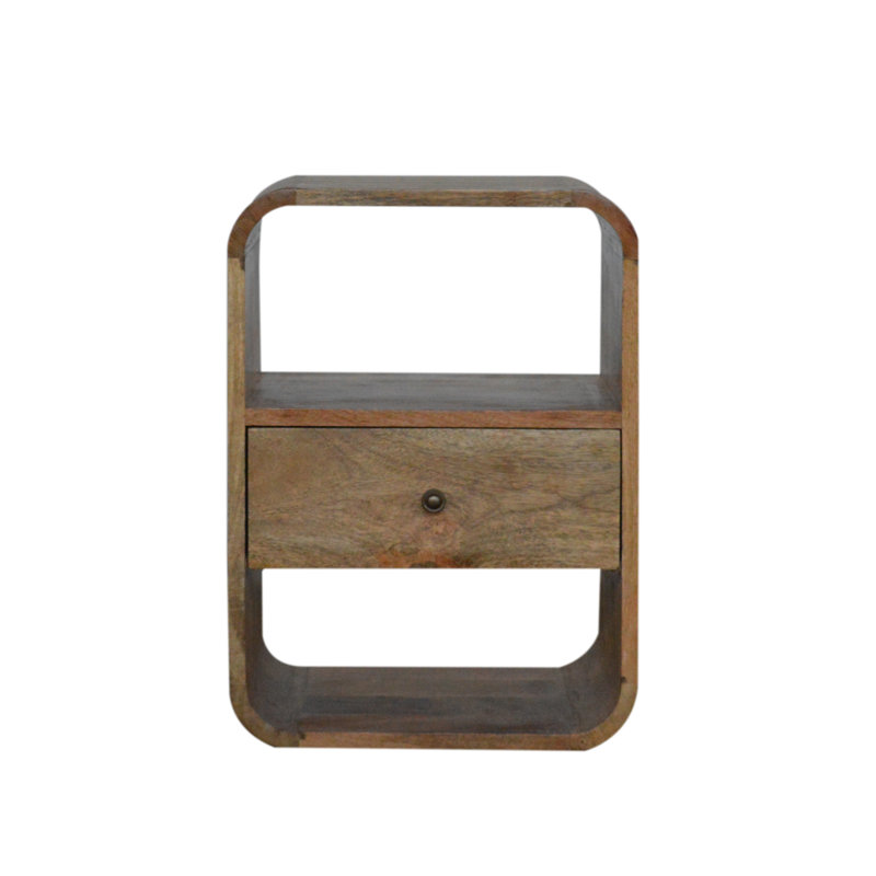 Ocala 40cm W Solid Wood Bedside Table