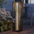 Dazzle 30'' Solar Powered Integrated LED Outdoor Floor Lamp-109739706