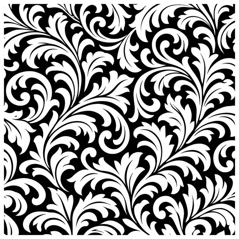 Rideau de douche noir et blanc damassé très long, 70in W x 84in H