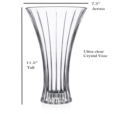 Timeless Crystal Table Vase