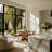 Vega LED Pendant - Black Finish-1162047882