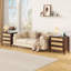 3-Drawer Boho Nightstand With Power Outlet-753417761