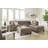 Faux Leather Recliner-1193351093