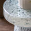 Murano Pedestal Side Table 395x395x465mm-2126004003