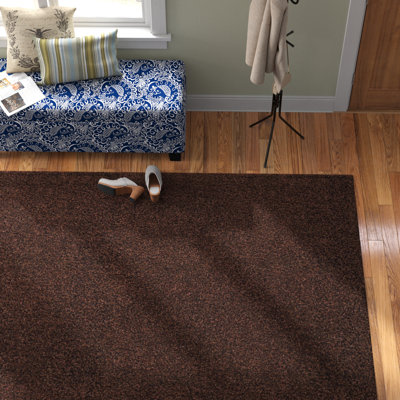 Tapis brun Renesha