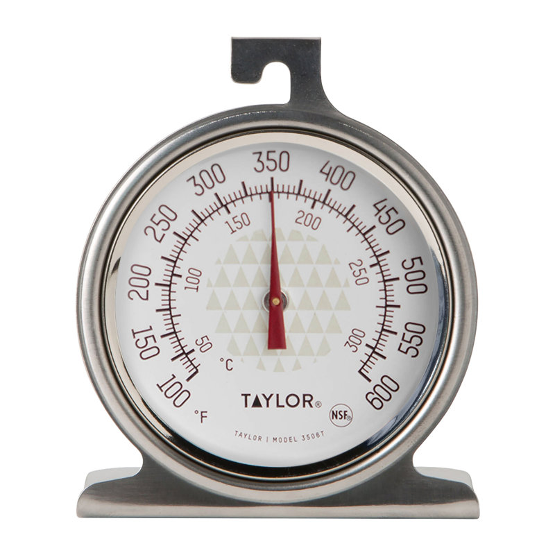 Grand thermomètre pour four de cuisine à cadran 2,5 po Taylor