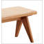 Velentina Rattan & Natural Finish Bench
