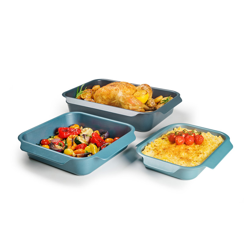 Joseph Joseph Nest Oven 3-piece Stackable Non-Stick Roasting Pans