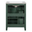 Meuble-lavabo moderne 24 po avec lavabo en céramique, meuble-lavabo pour salle de bain à 2 tiroirs-479866491