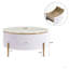 Table basse moderne avec 2 grands tiroirs de rangement Modern (31,5 po)