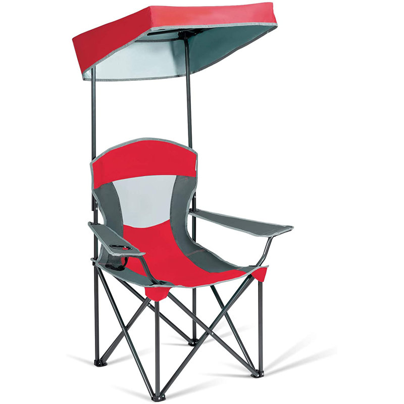 Hundo Folding Camping Chair, Red