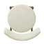 Tabourets de comptoir Mid-Century modernes naturels et beiges (sans table)-57436103