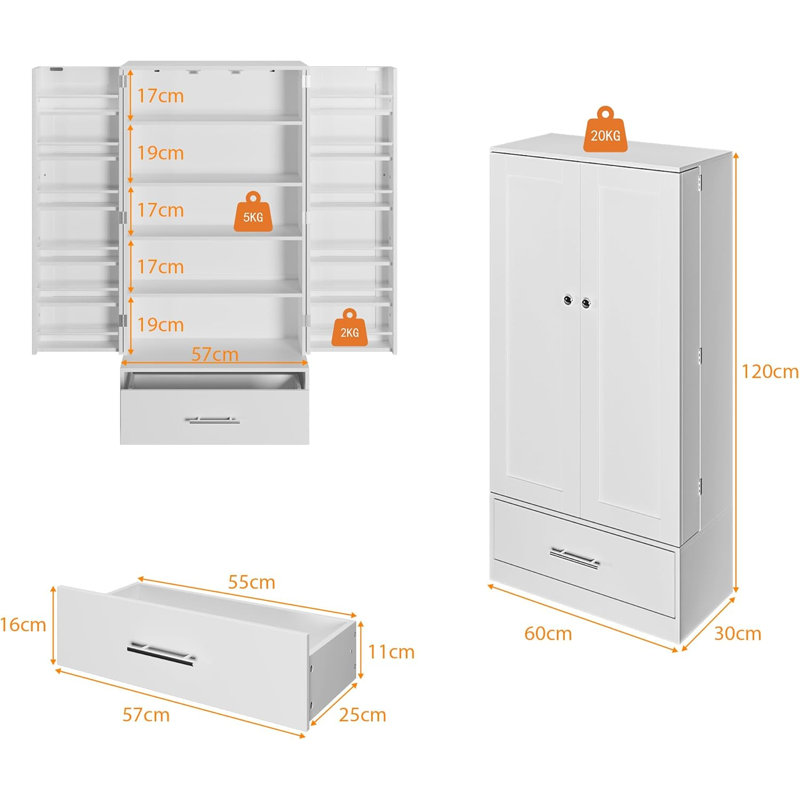 120cm Kitchen Pantry