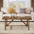 47.24" Solid Wood Rectangular Coffee Table