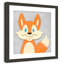 «Cheery Fox», impression sur papier-47842075-47842078