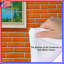 Édredon pour fenêtre Brick Wall-129138684