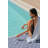 Turkish Beach Towel - Quick Dry Beach Towel is Essential for Enjoying A Day at The Beach | Sand Free Beach Towels for Clean and Comfortable Experience (Poolview, Large | 36 x 71)