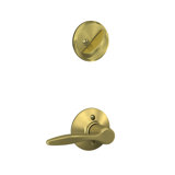 Interior Handleset And Delfayo Lever - Left Handed And Interior Single Cylinder Deadbolt Thumbturn (Exterior Portion Sold Separately)
