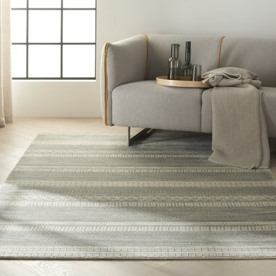Maya Striped Hand Woven Area Rug