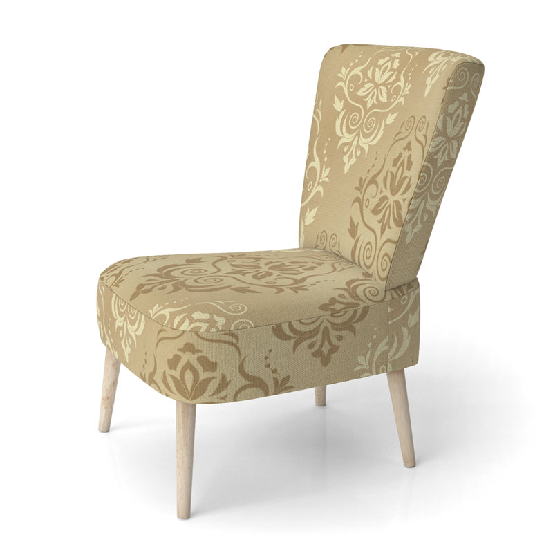 Chaise d'appoint rembourrée Gold