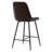 Caban Upholstered Counter Stool with Metal Frame-835055359