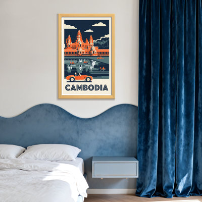 Paysages pittoresques et paysages urbains du Cambodge