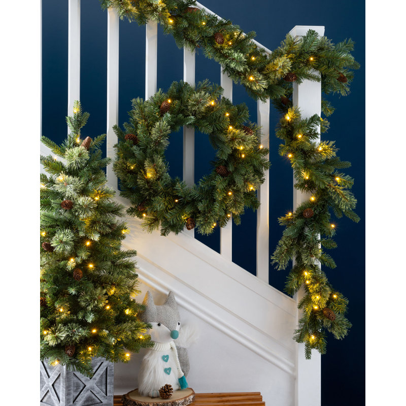 Faux Pine 61cm Wreath