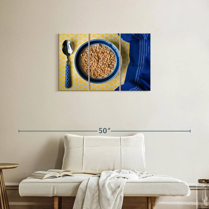 Céréales laiteuses pour le petit déjeuner, H 20 po x l 33 po