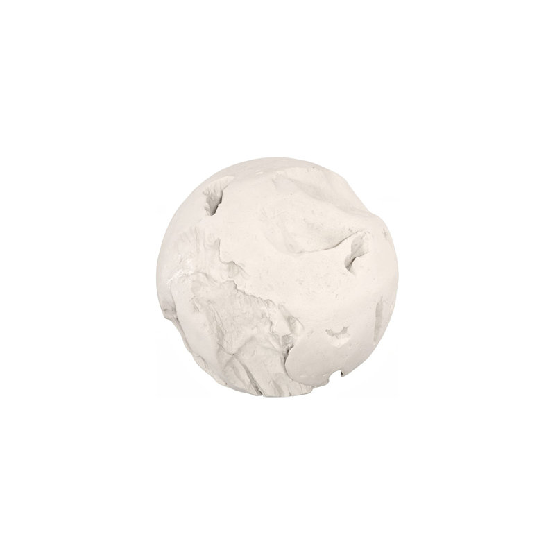 Cast Root Floor Ball, LG, Roman Stone, Large